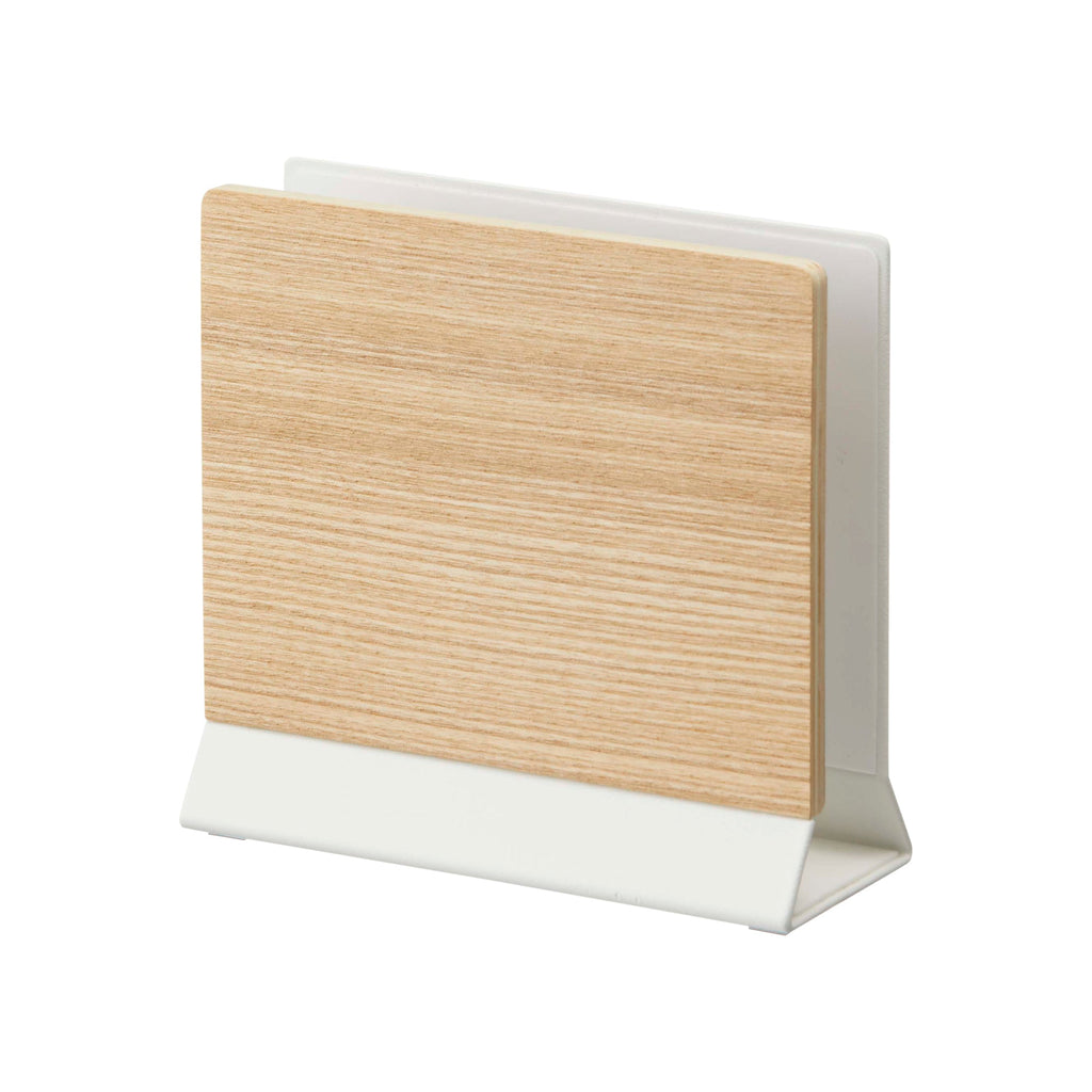 Slim Laptop Stand - Steel + Wood